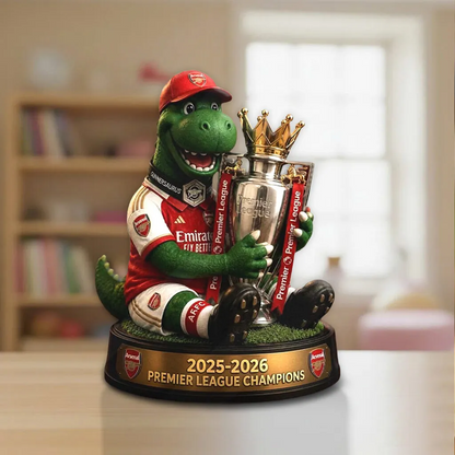 ARS FC Premier League Champions 2526 Custom Shape Acrylic Plaque 2405 V1 DatND DVT