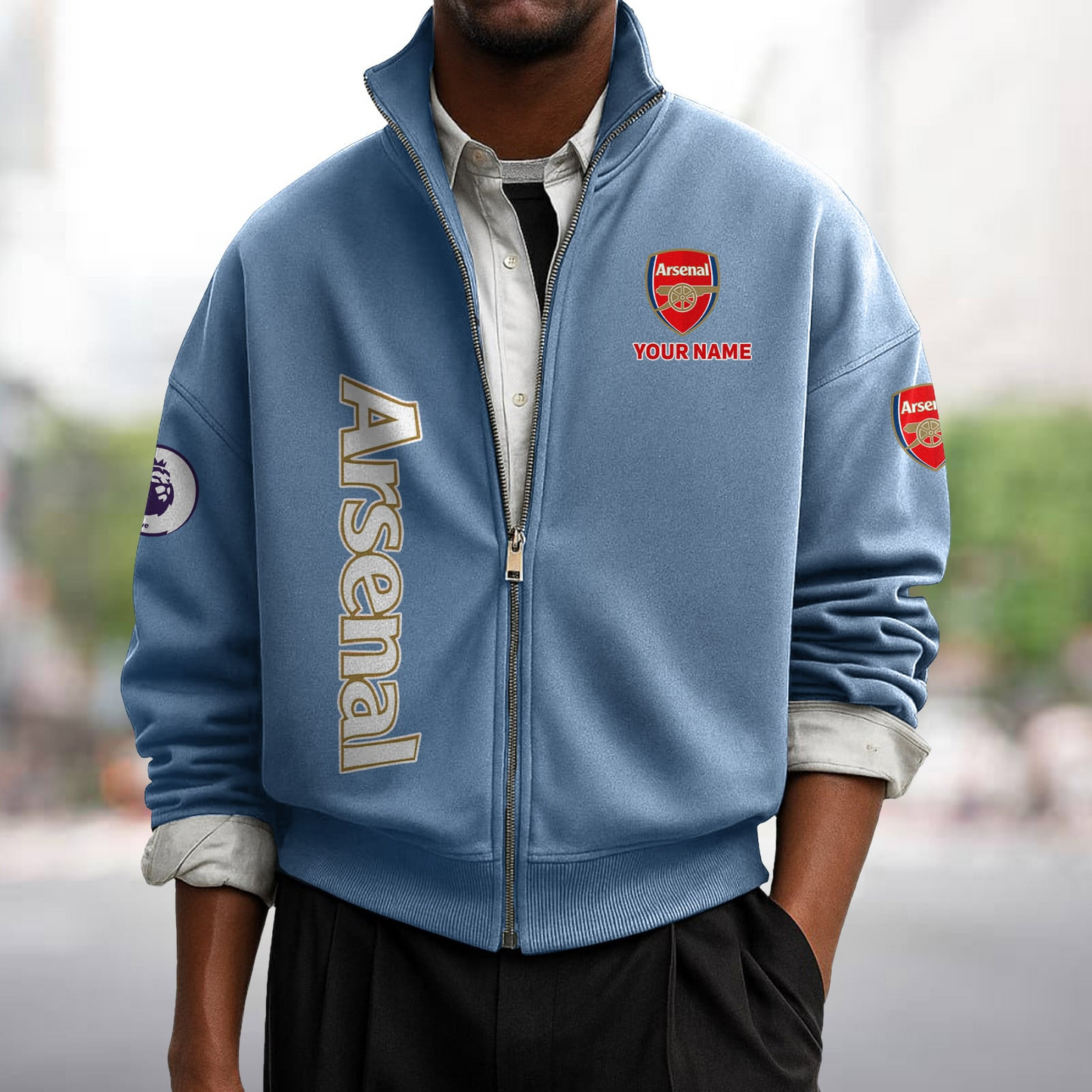 ARS FC Premier League Champions 2526 Men Zipper SweatShirt 2905 DatND DVT