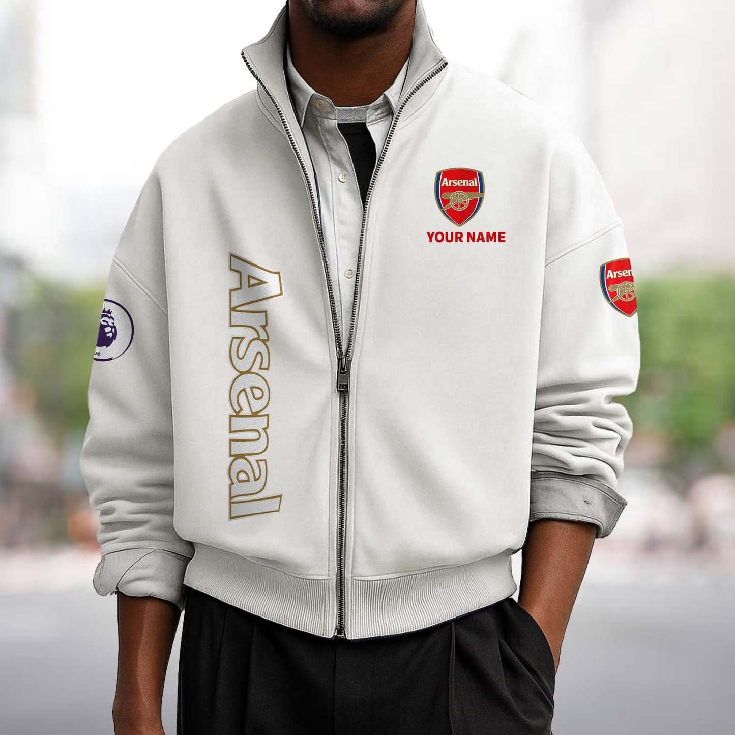 ARS FC Premier League Champions 2526 Men Zipper SweatShirt 2905 DatND DVT