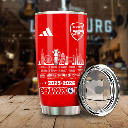 ARS FC Premier League Champions 2526 Tumbler Cup V1 DatND DVT