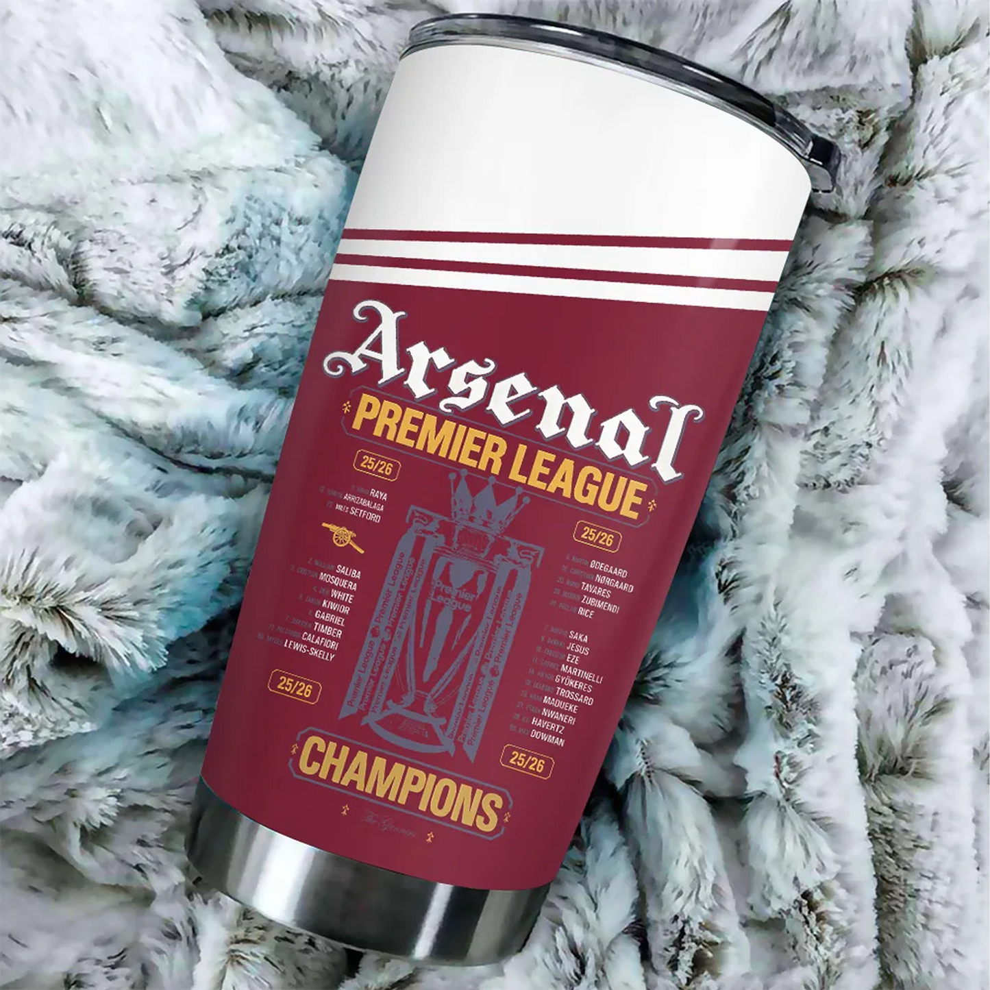ARS FC Premier League Champions 2526 Tumbler Cup V2 2205 DatND DVT