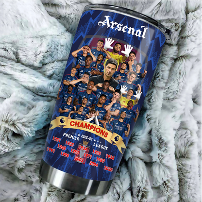 ARS FC Premier League Champions 2526 Tumbler Cup V2 DatND DVT