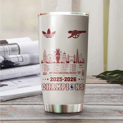 ARS FC Premier League Champions 2526 Tumbler Cup V5 DatND DVT