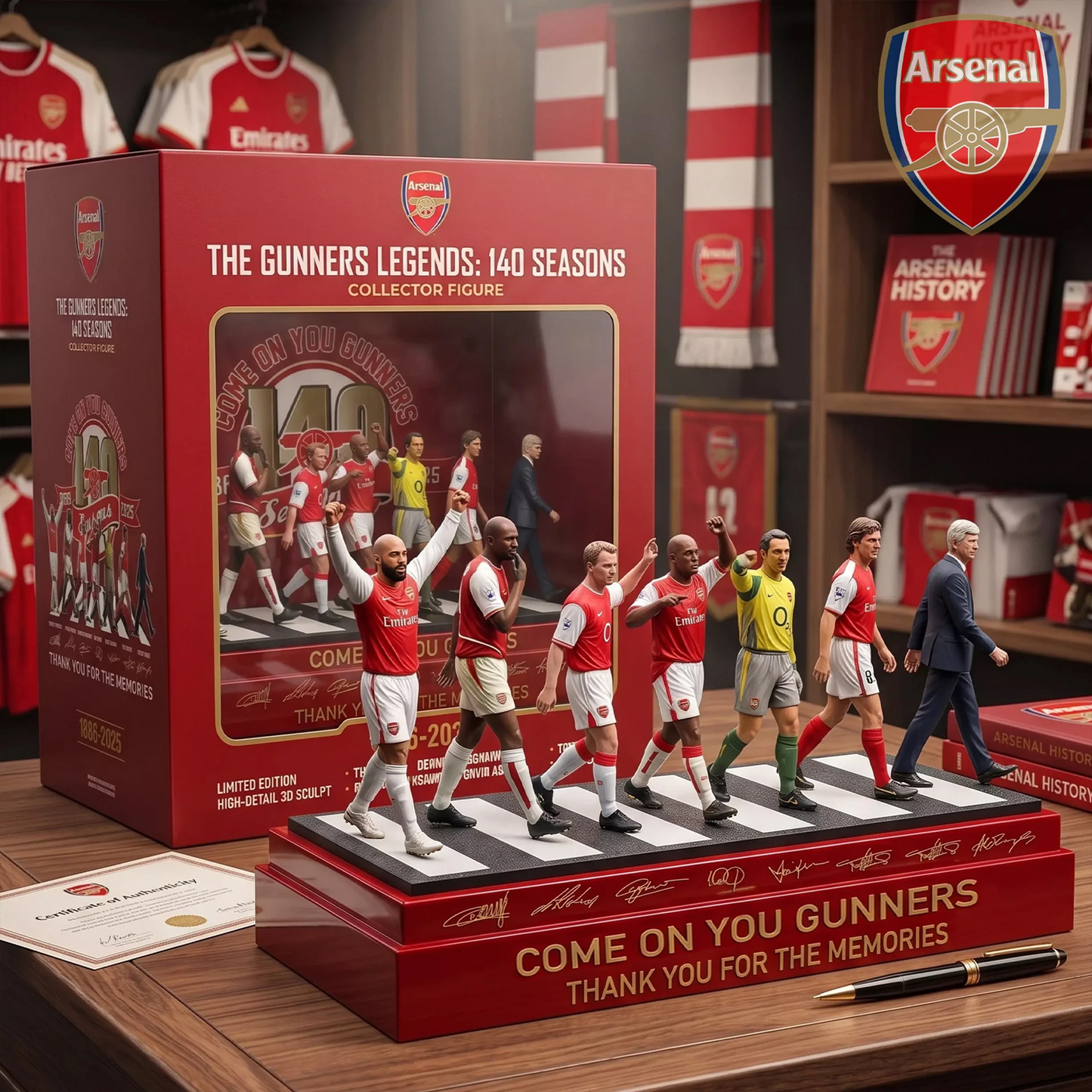 ARS F.C Premium Acrylic Plaque V3 1405 DatND DVT