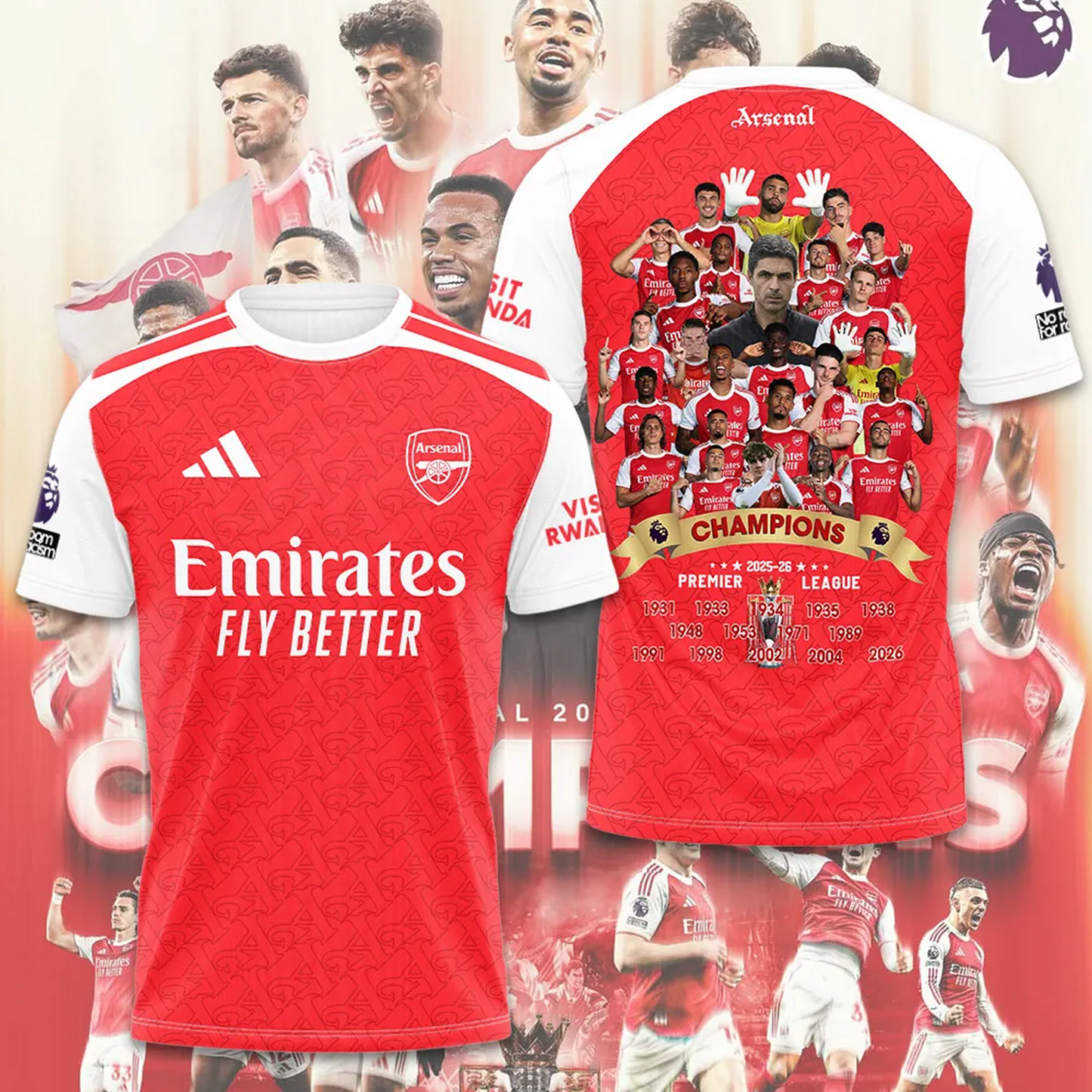 ARS x EPL Champions 3D Aparael V42 DATND TANTD 200526