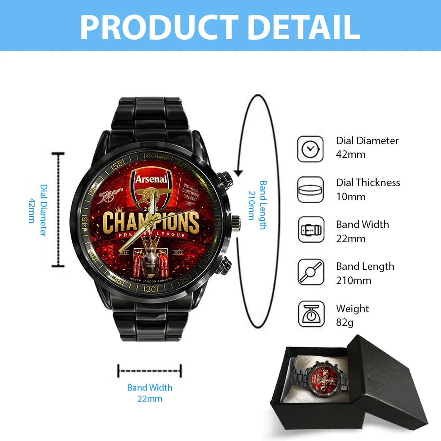 ARS x Premier League Champions 25 26 Watch V2 DATND TANTD 210526