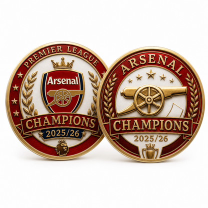 ARS x Premier League Champions 25 26 Commemorative Coin DATND TANTD 210526
