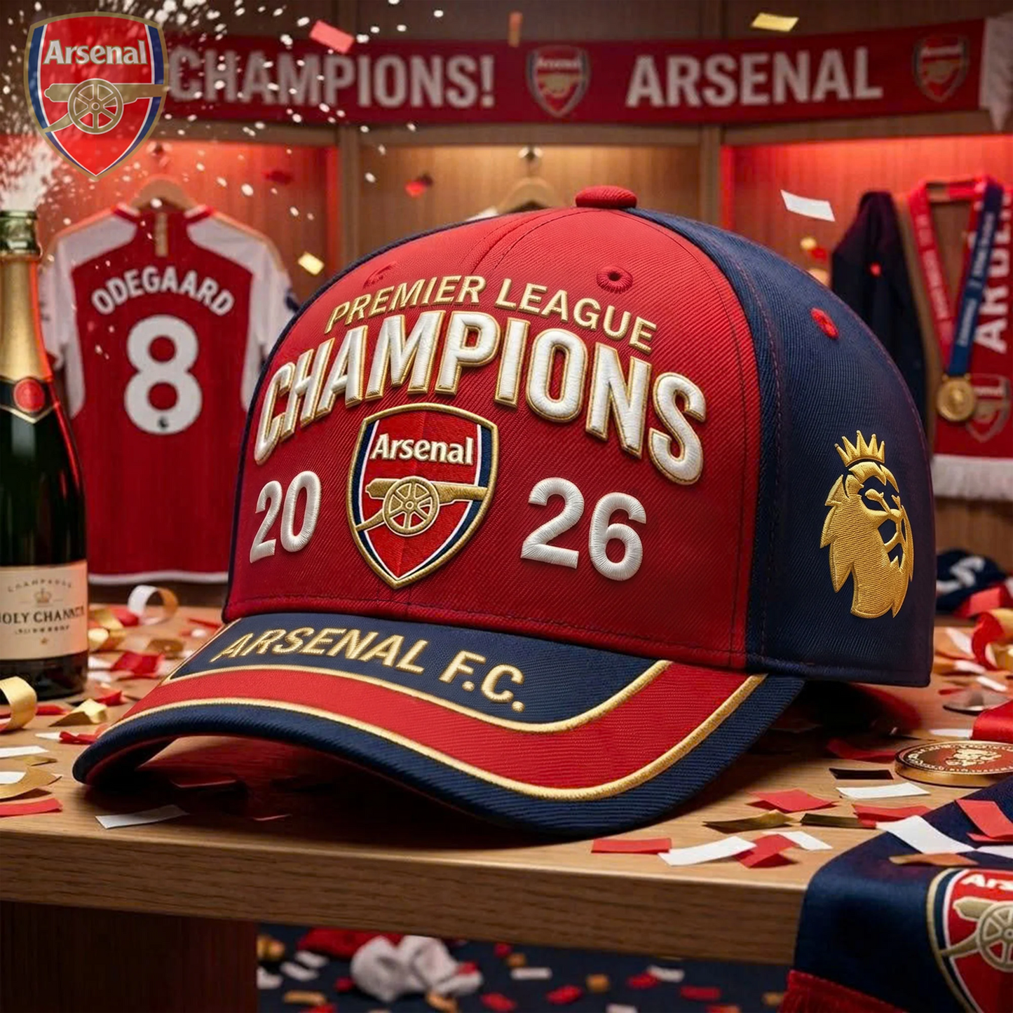 ARS F.C Premier League Champions Victory Premium Cap V1 2105 DatND DVT