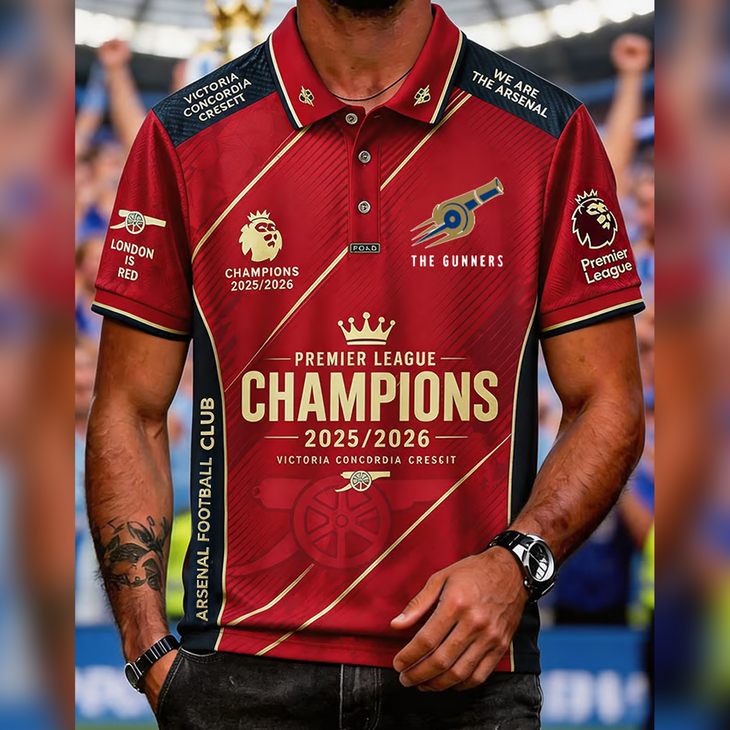 ARS x EPL Champions 3D Aparael V17 DATND TANTD 200526