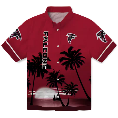 ATL x NFL Hawaiian Shirt ƒ?? Beach Sunset DATND TANTD 270526