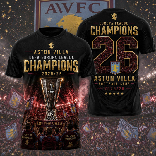 AVL UEFA Europa League Champions 2526 Premium Shirt 2205 DatND DVT