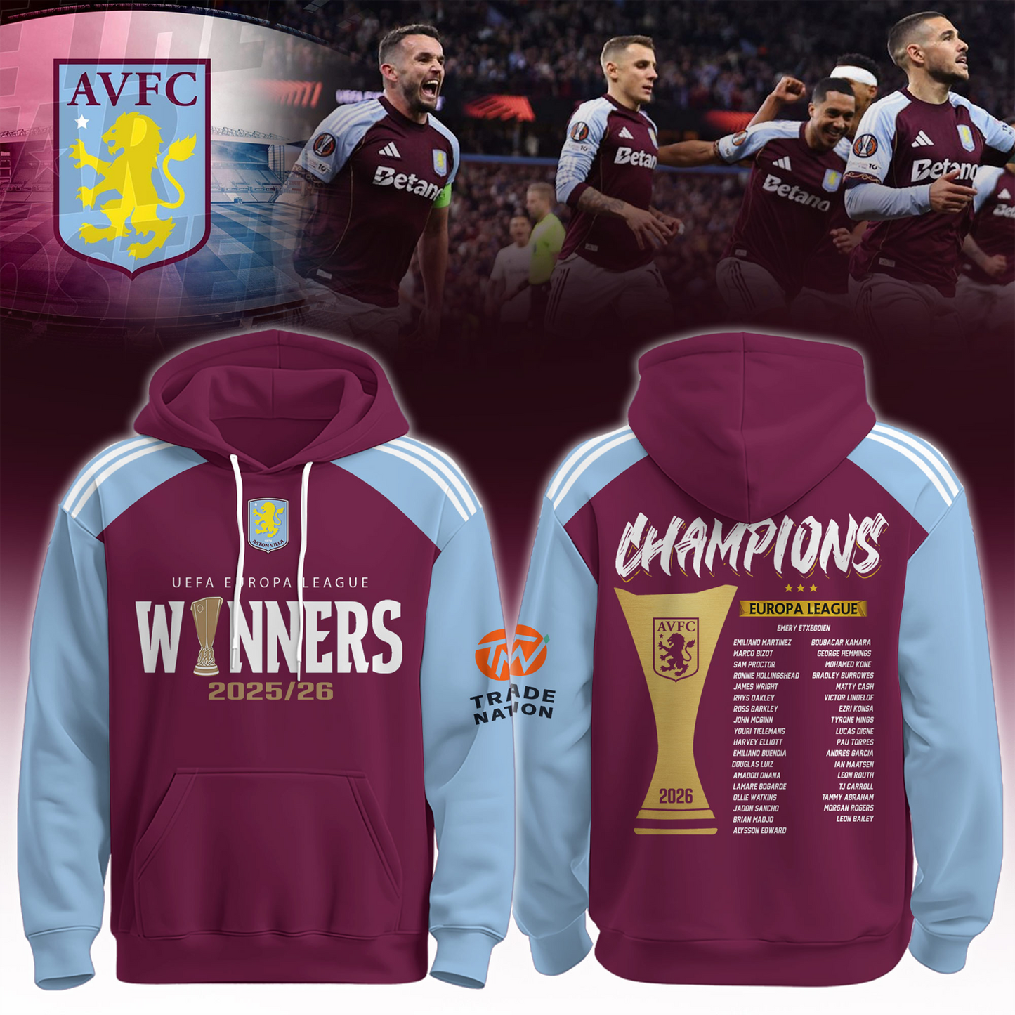 AVL x Champions 3D Aparael 2026 V8 DATND TANTD