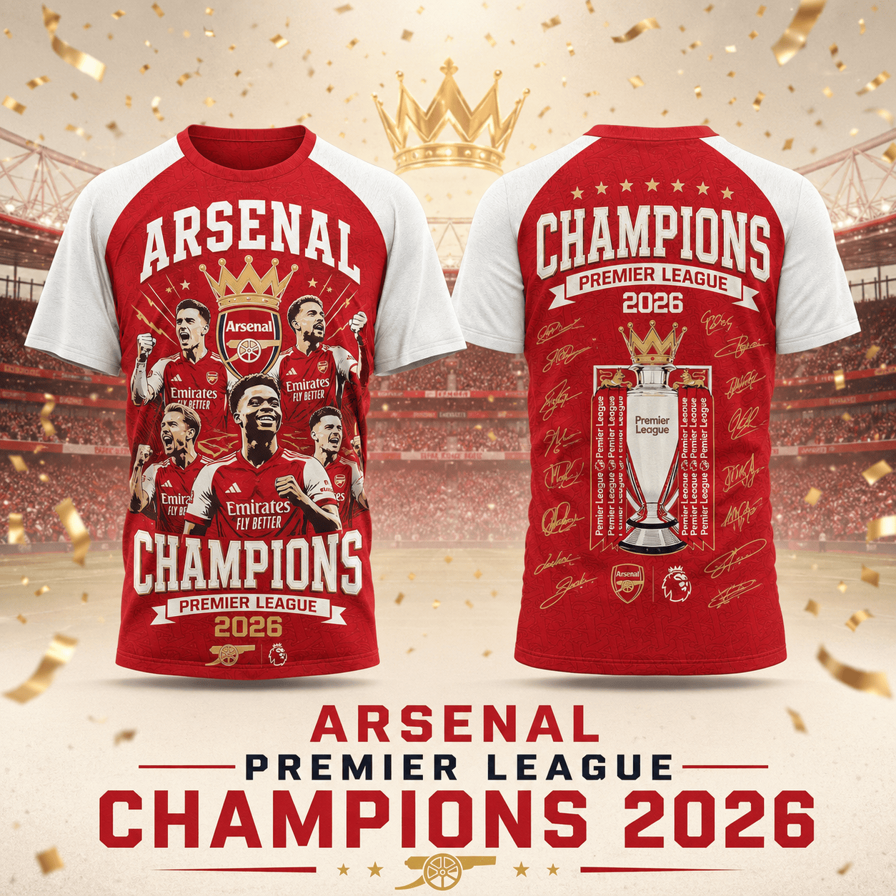 Ars Premium UEFA Champions League 202526 3D Shirt DatND DVT