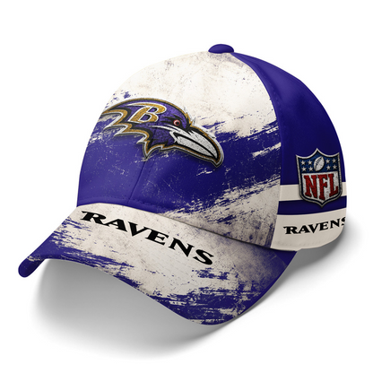 BAL x NFL Grunge Style Team Premium Cap 0207