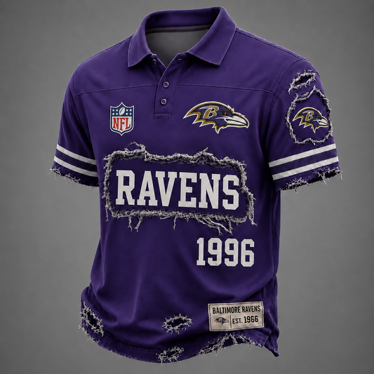 BAL x NFL Luxury Classic Polo shirt 0506 DatND DVT
