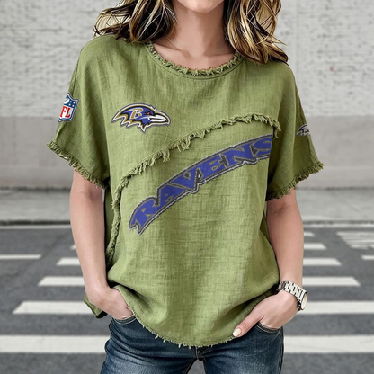 BAL x NFL Womenƒ??s Vintage O-Neck 2905 DatND DVT