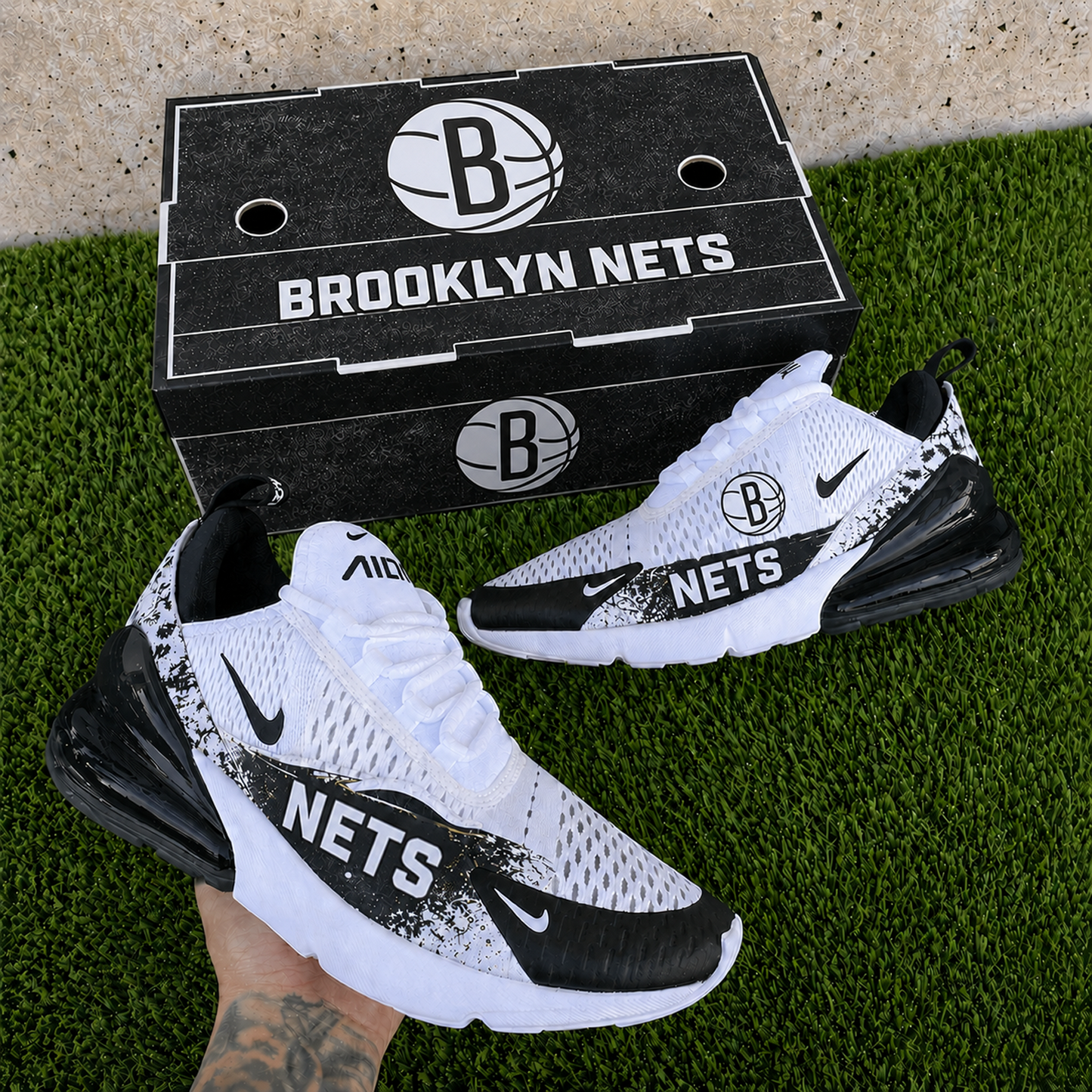 BKN x NBA Nike Air Max 270 Shoes 1905 DatND DVT