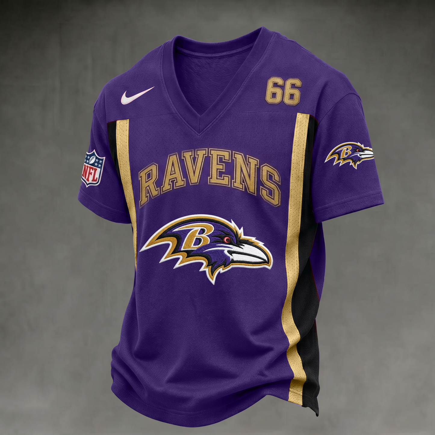 BR x NFL V2 Premium V-neck Shirt 200626