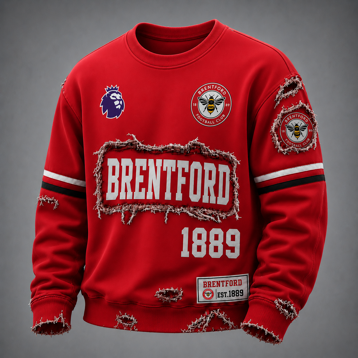 BRE x EPL Distressed Premium Sweatshirt 0806 DatND DVT