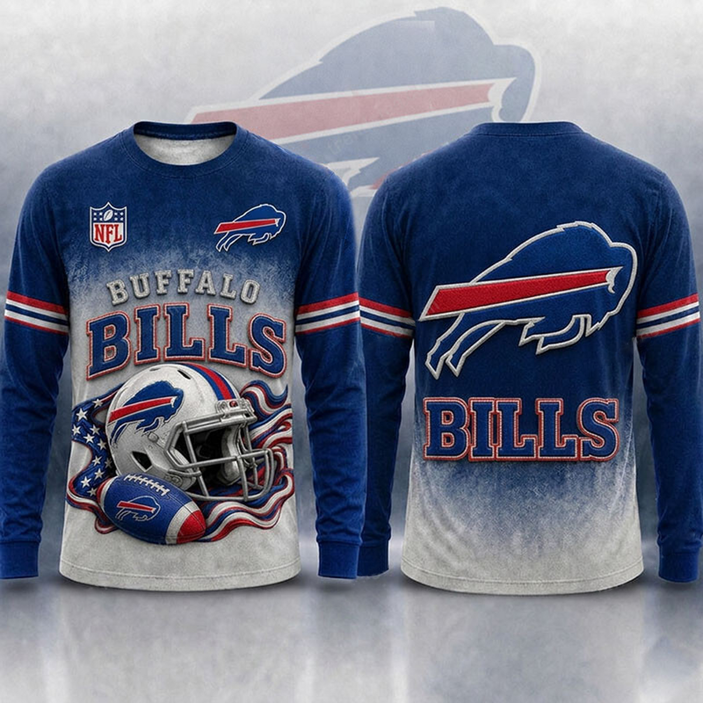 BUF x NFL 3D Shirt 1805 DatND DVT