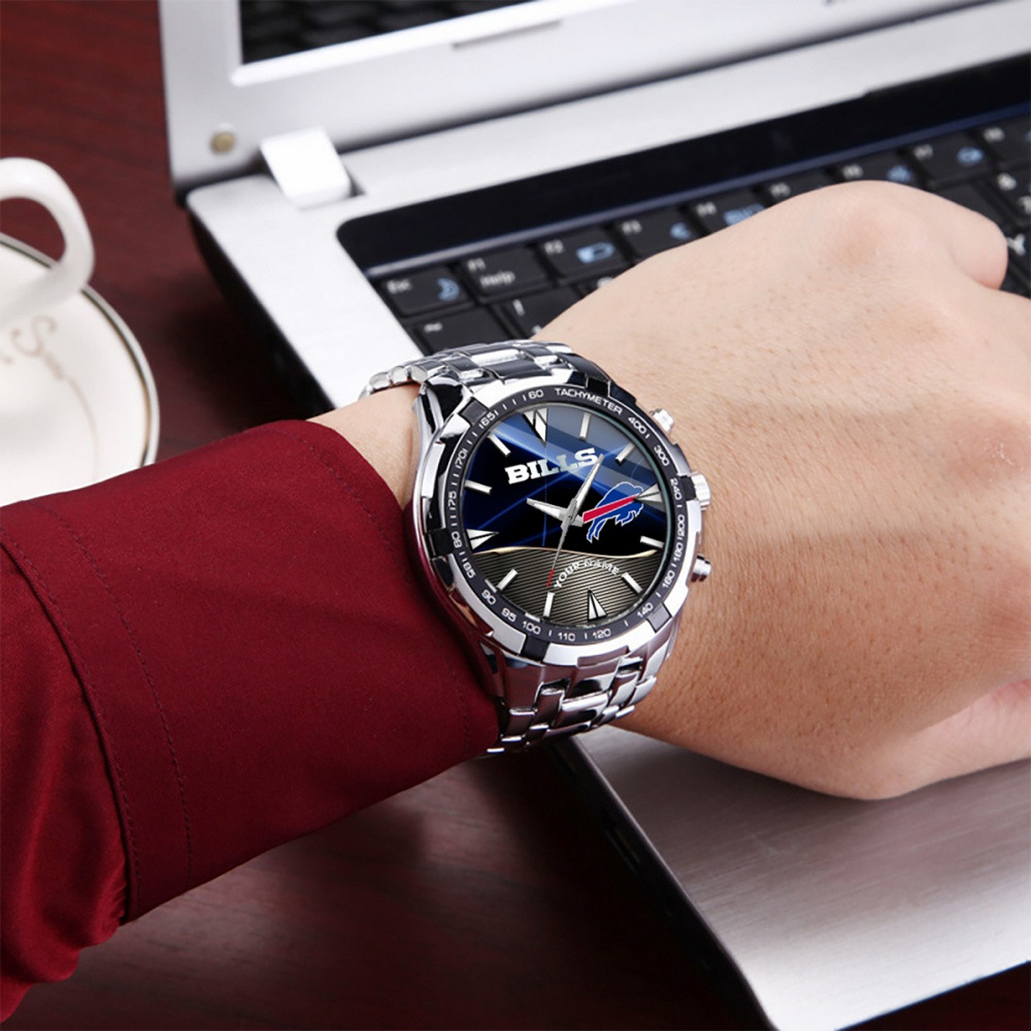 BUF x NFL Luxury Alloy Watch DATND TANTD