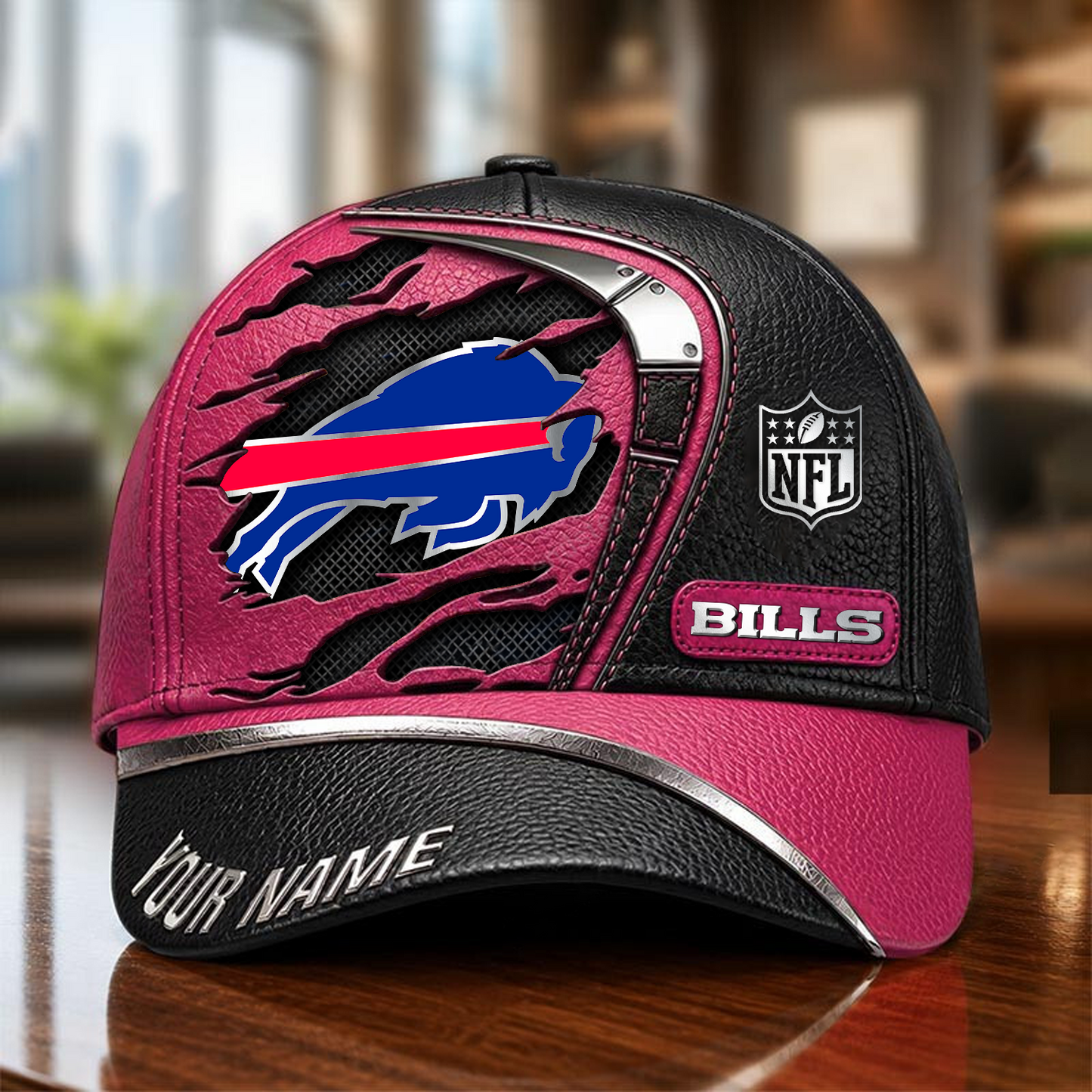 BUF x NFL Premium Multicolor 3D Cap 200626