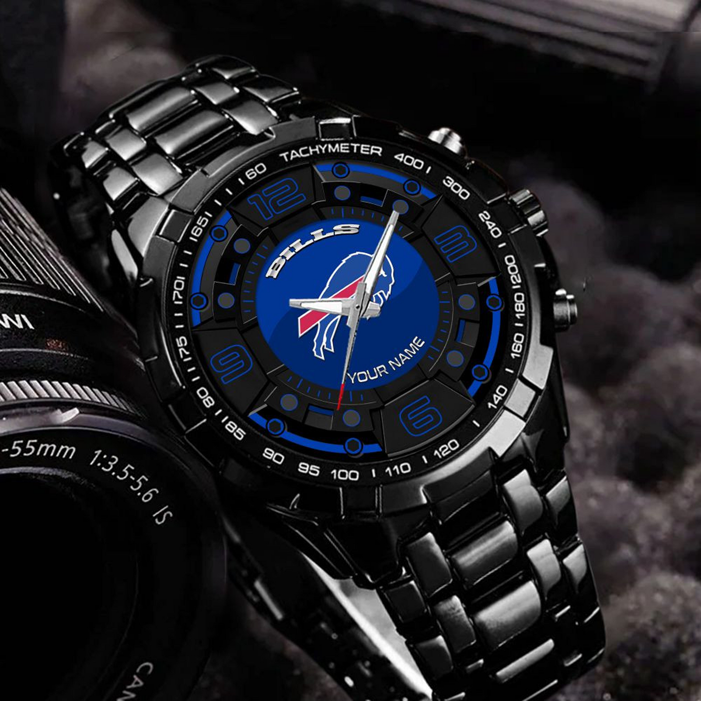 BUF x NFL Stainless Steel Watch DatND DVT