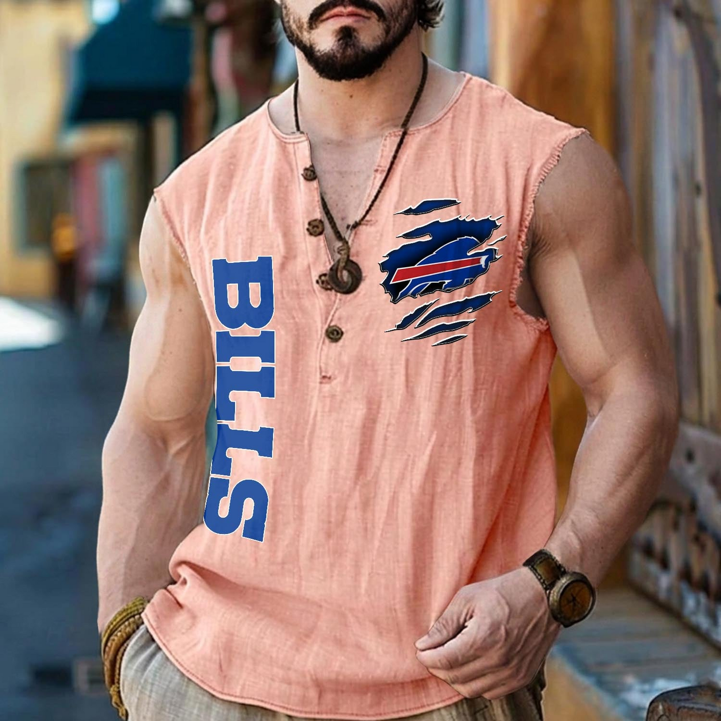 BUF x NFL Tank Tops 2805 DatND DVT