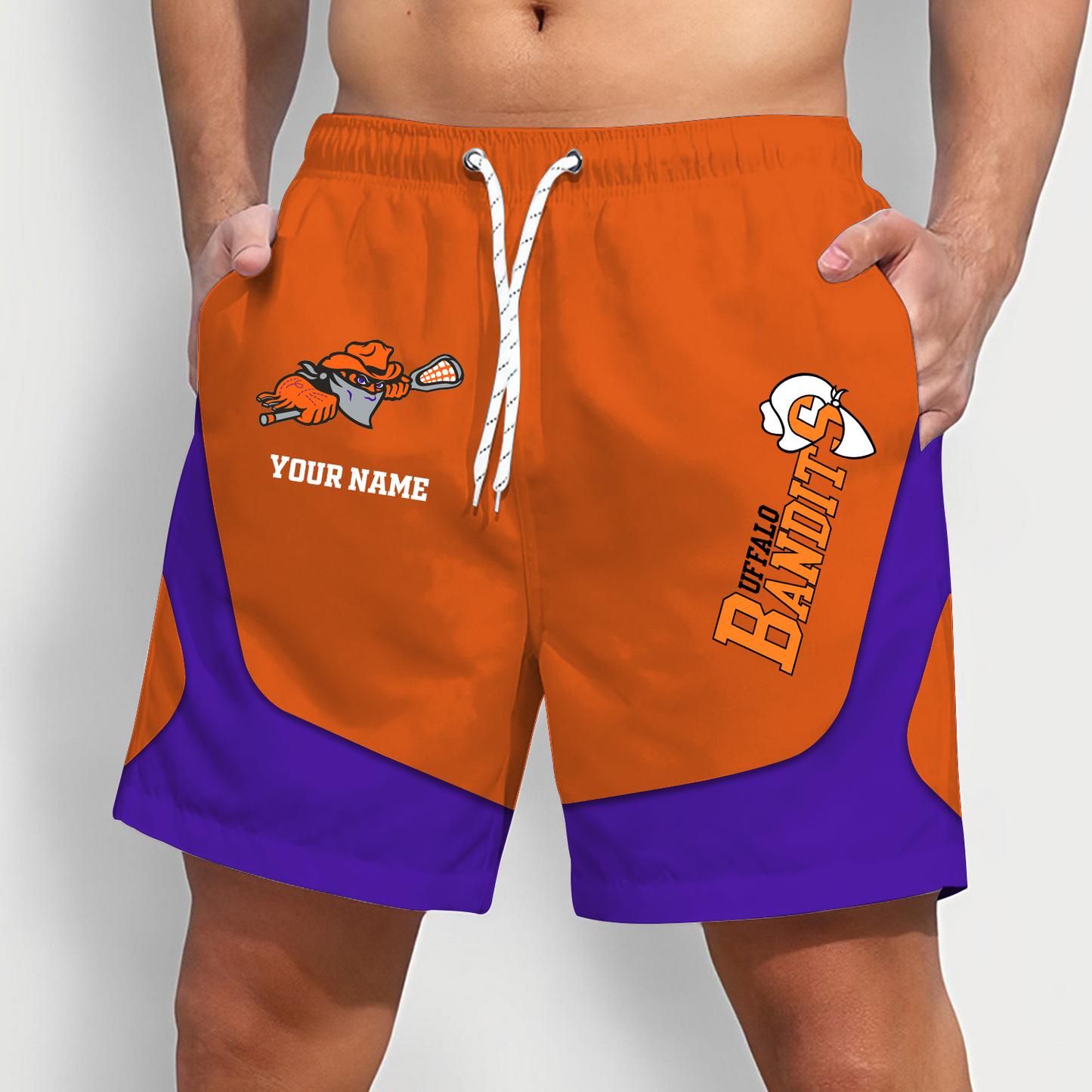 BUF x NLL Team Special Short Pants For Men Custom Name Gifts DATND TANTD 270426