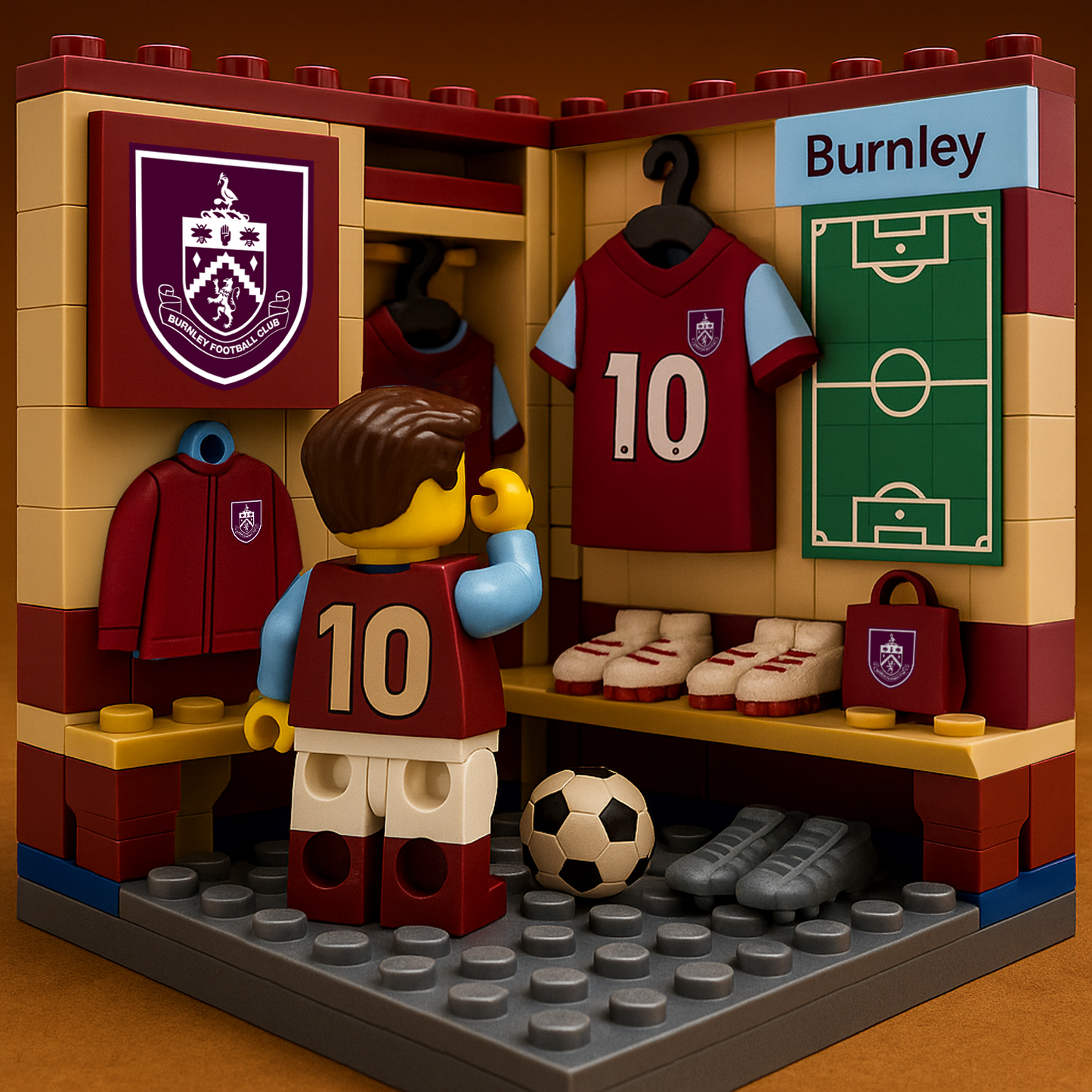 BUR x EPL Football Sports Room Block Set 211 DatND DVT