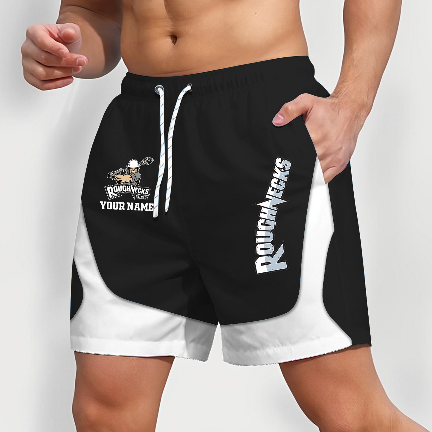 CAL x NLL Team Special Short Pants For Men Custom Name Gifts DATND TANTD 270426