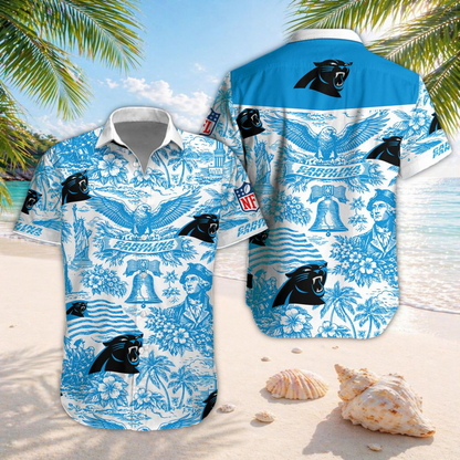 CAR x NFL Hawaiian Shirt 2006