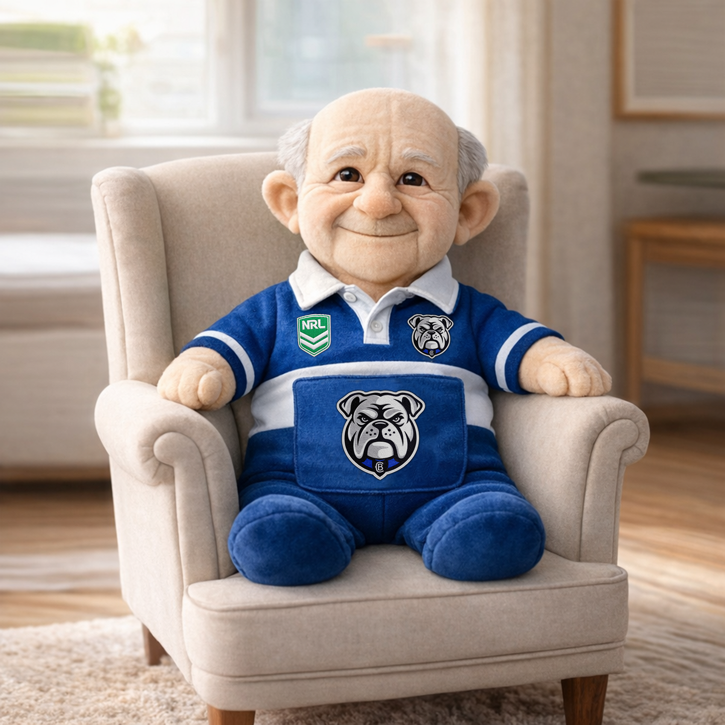 CBY x NRL Grandpa Plush Mascot DatND DVT