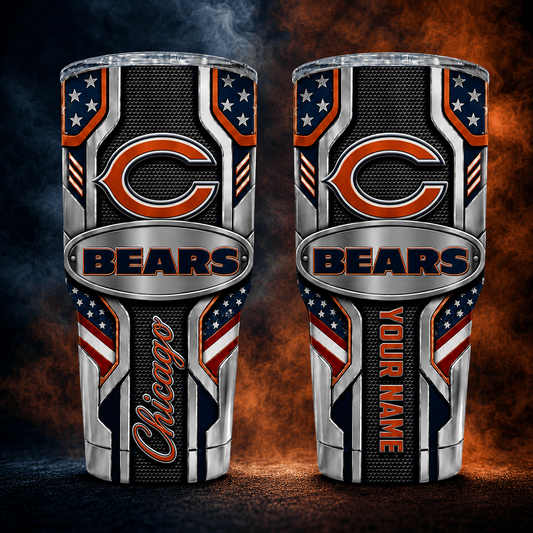 CHI Personalized Premium NFL V2 Classic Tumbler 220626