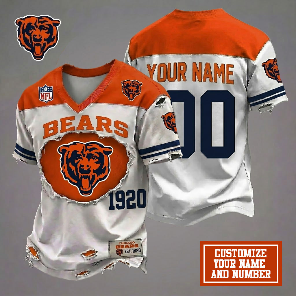 CHI x Customize NFL Luxury Classic T-shirt DDT 030626 TTTZ