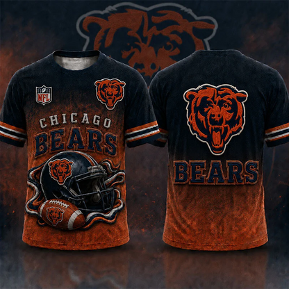 CHI x NFL 3D Shirt 1805 DatND DVT