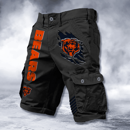 CHI x NFL Cotton Cargo Shorts DATND TANTD 2705