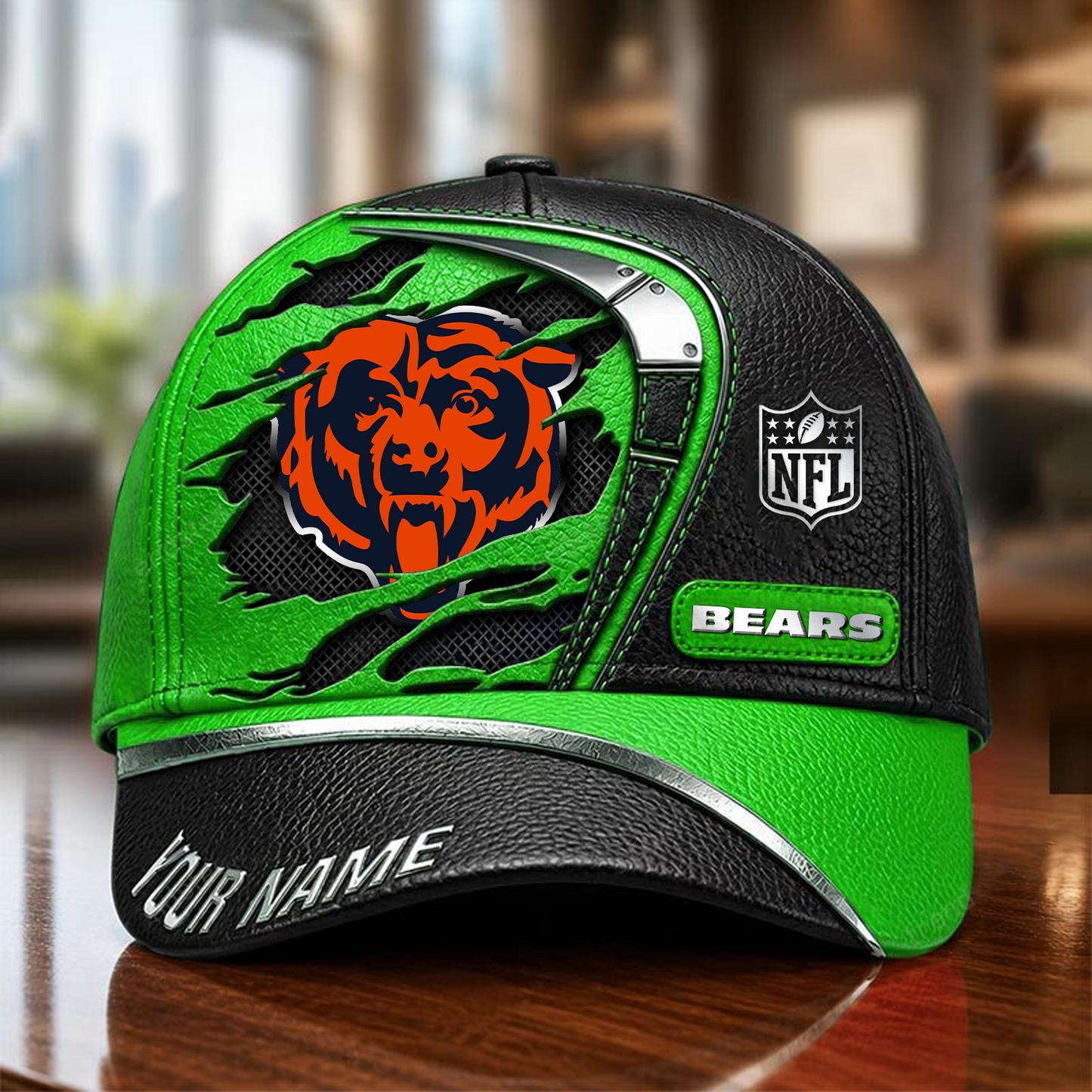 CHI x NFL Premium Multicolor 3D Cap 200626