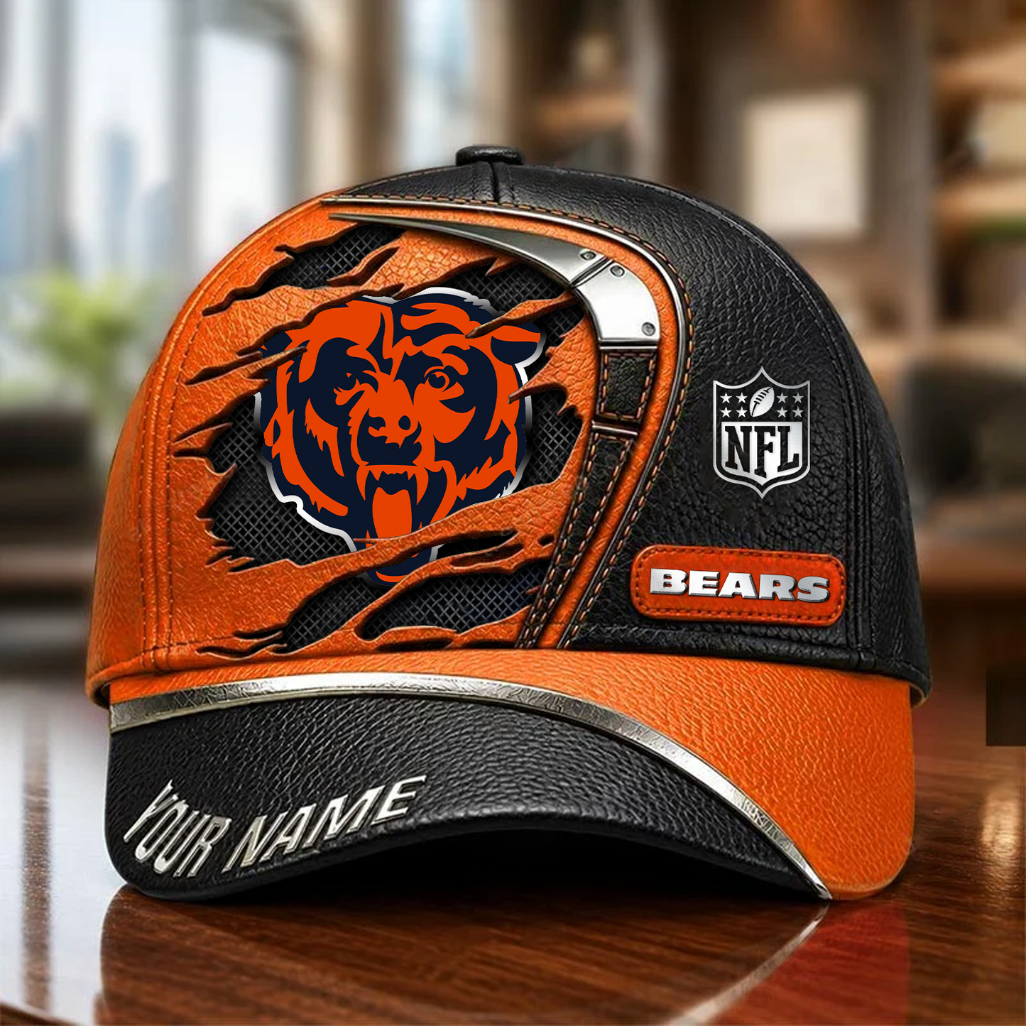 CHI x NFL Premium Multicolor 3D Cap 200626