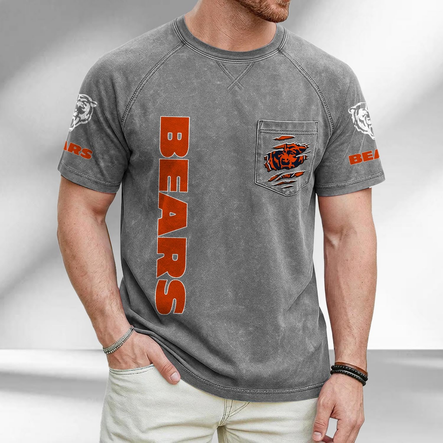 CHI x NFL T-Shirt 2705 DatND DVT