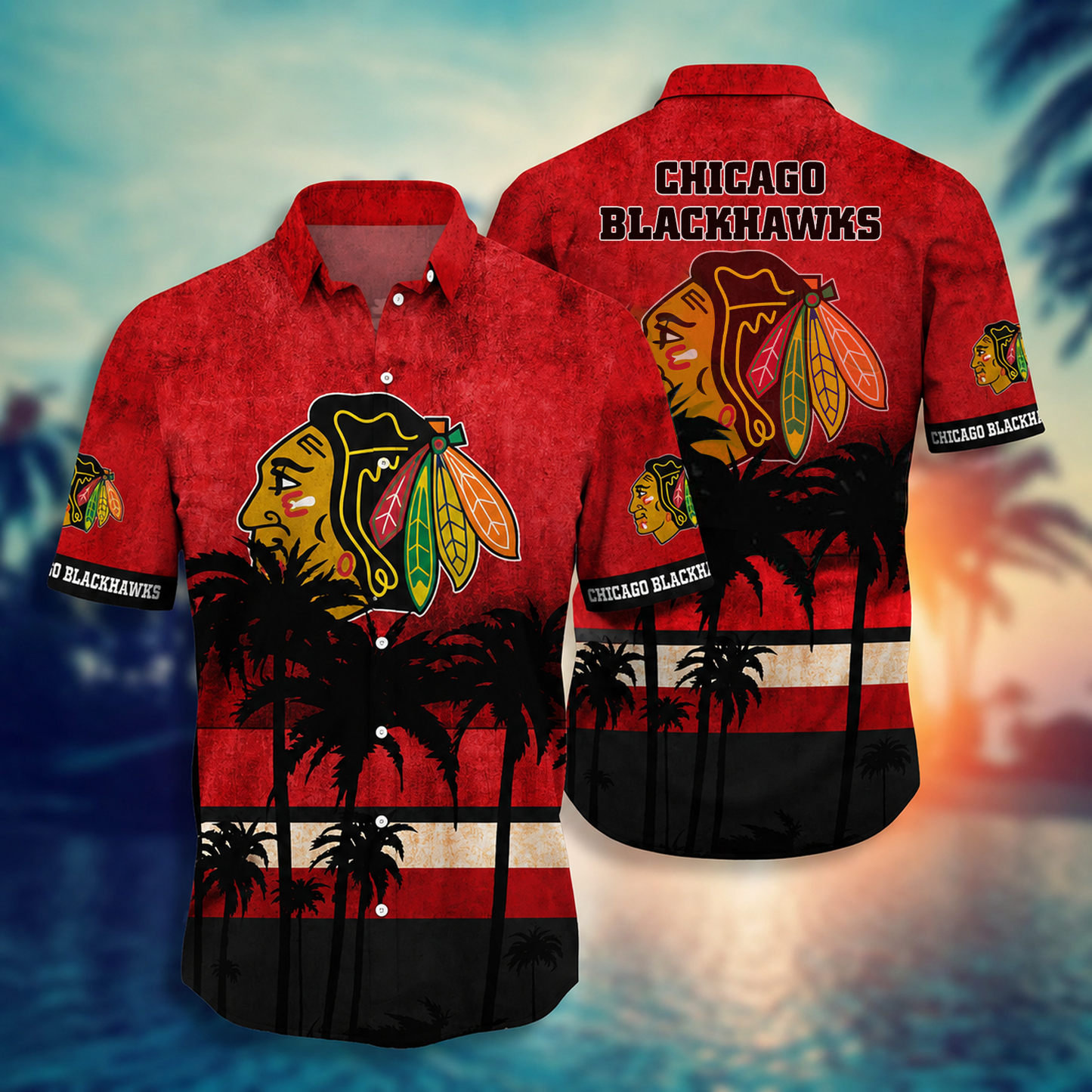 CHI x NHL Hawaii Shirt Style Hot Trending Summer 0605 DatND DVT