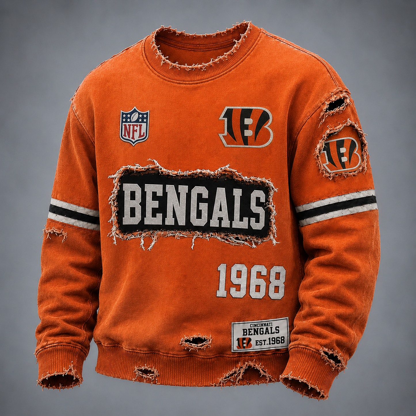 CIN x NFL Luxury Classic Sweatshirt 0606 DatND DVT
