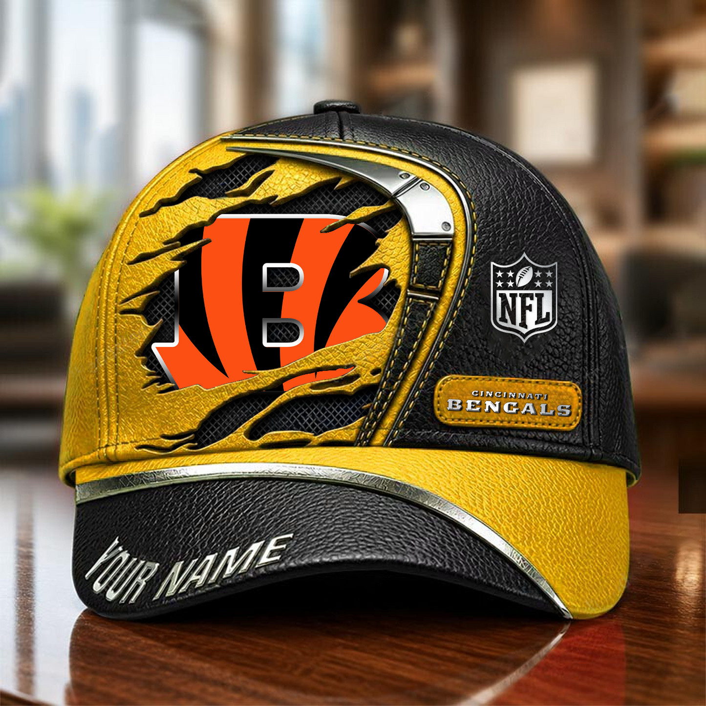 CIN x NFL Premium Multicolor 3D Cap 200626