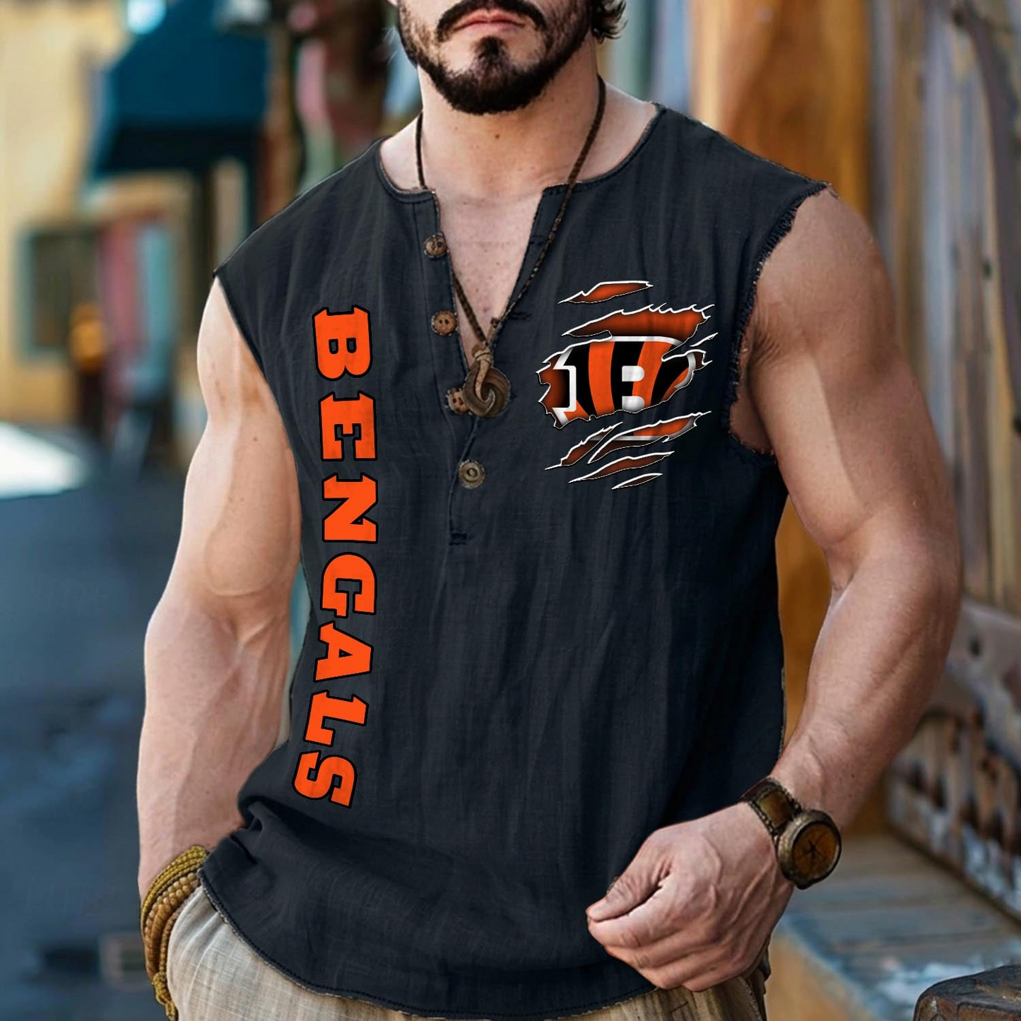 CIN x NFL Tank Tops 2805 DatND DVT