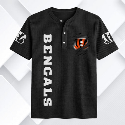 CIN x NFL Waffle Short-Sleeve Shirt 2205 DatND DVT