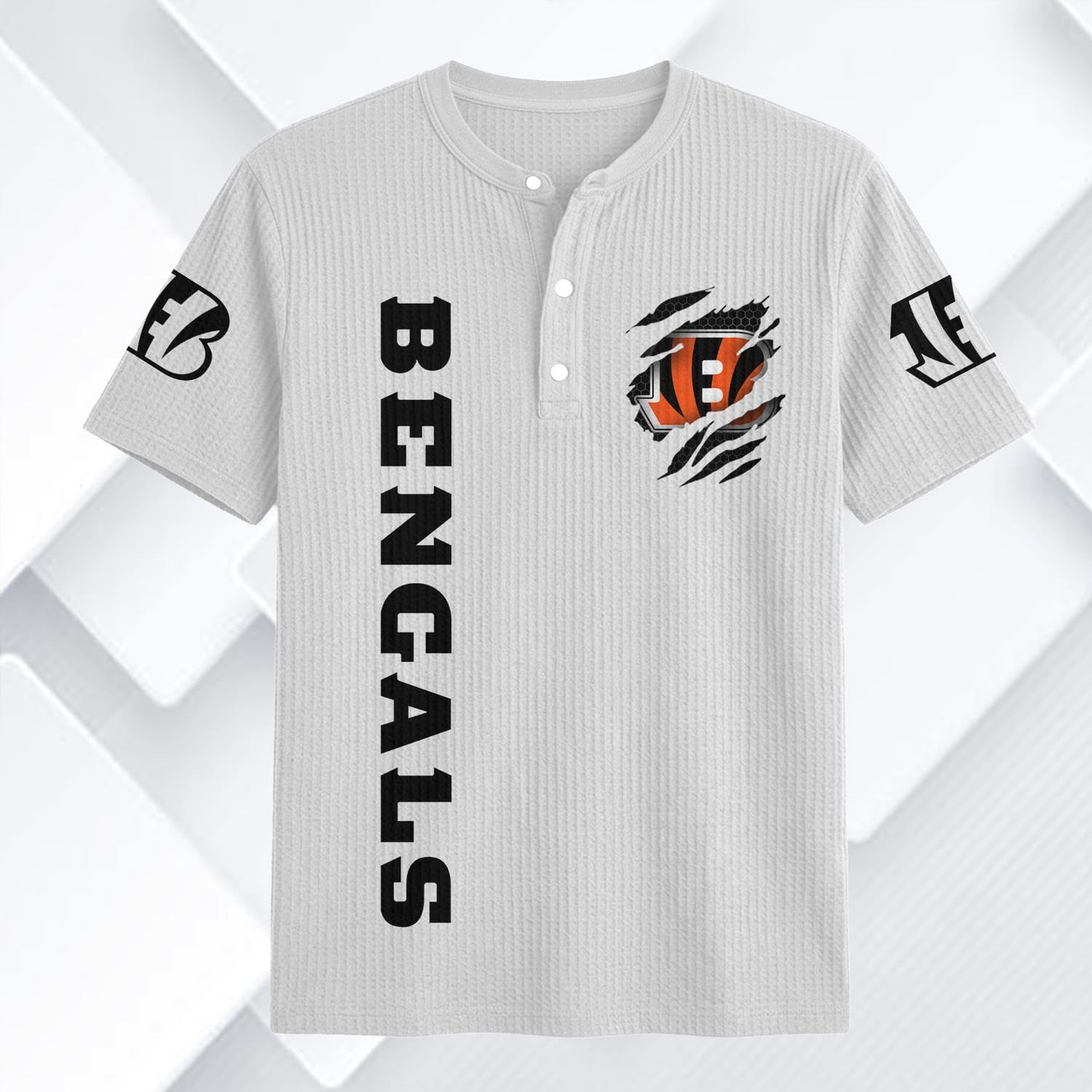 CIN x NFL Waffle Short-Sleeve Shirt 2205 DatND DVT