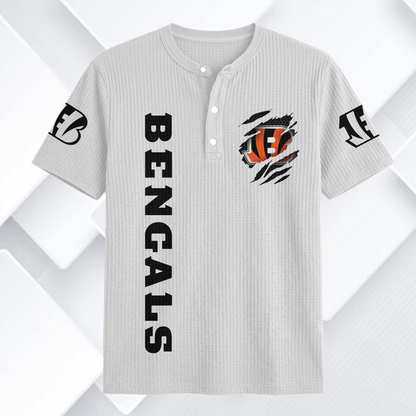 CIN x NFL Waffle Short-Sleeve Shirt 2205 DatND DVT