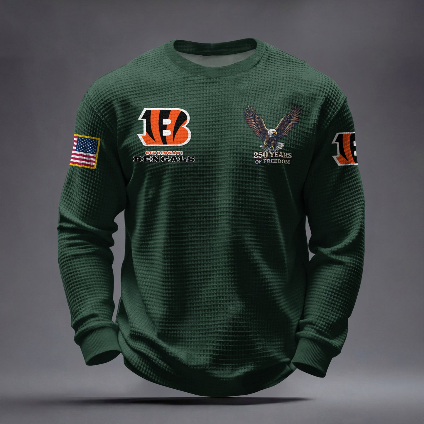CIN x NFL Waffle Sweatshirt DatND DVT
