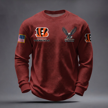 CIN x NFL Waffle Sweatshirt DatND DVT