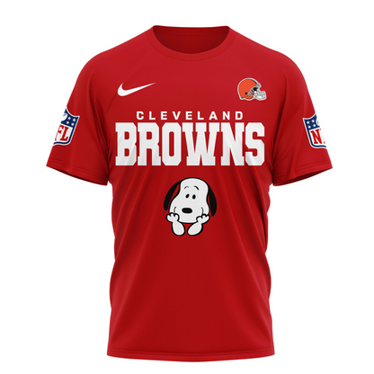 CLE Premium NFL Snoopy America 250 3D Shirt 1706